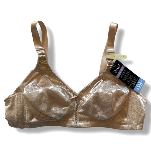 Feel & Look Your Best in Bali Classic Support Wirefree Bra - 38B - NWT - Picture 1 of 8